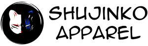 Shujinko logo with "Shujinko Apparel" text next to it